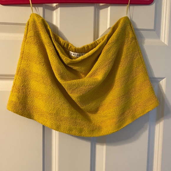 TRINA TURK Corbin Top in Crazy Daisy (Yellow) - Picture 2 of 5